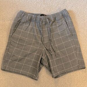 Men’s Hollister Grey and White Shorts - Size XS